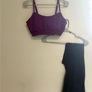 Athletic sports bra